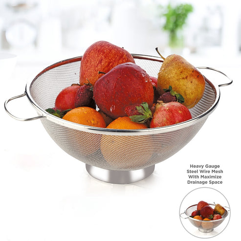 Apex Stainless Steel Mesh Colander - Image 4
