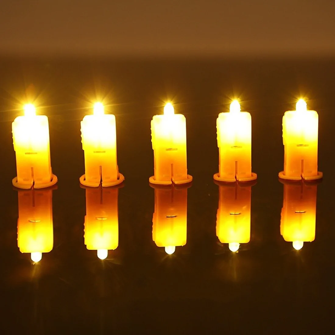 Mini LED Bean Lantern Lights – Set of 4 pc - Image 5