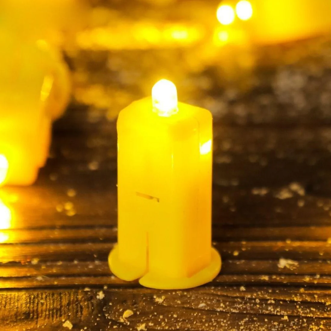 Mini LED Bean Lantern Lights – Set of 4 pc - Image 3