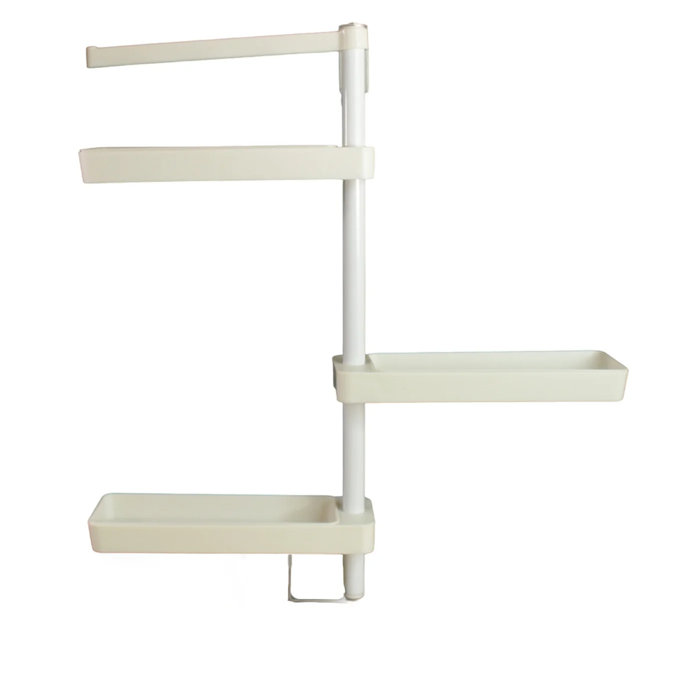 Kitchen Organization Rotating Shelf Storage Racks Multipurpose Adjustable (1 Set) - Image 4