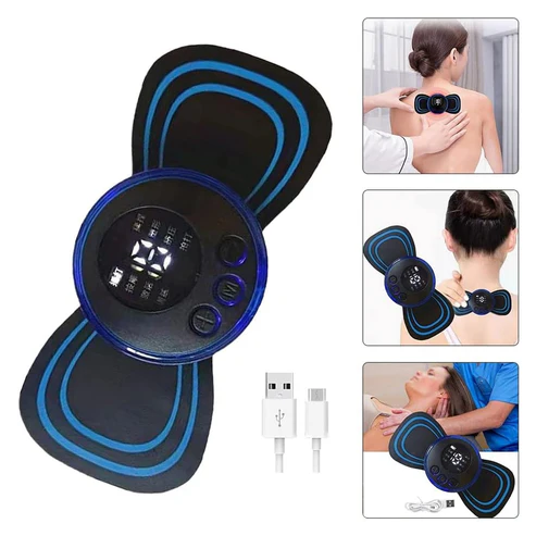 Portable USB Neck Massager Electric Neck Massager Automatic Massage Enhancer Mini Cervical Massager EMS - Image 5
