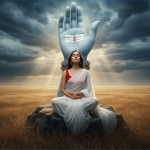 spiritual photo editing, divine digital art, surreal photography editing, meditation photo manipulation, fantasy photo editing, spiritual digital artwork, cinematic photo editing, surreal art photography, divine photo compositing, creative photo retouching, artistic photo editing, meditation inspired artwork, dramatic sky photo editing, Indian cultural digital art, photo editing for spiritual themes, fantasy art photo design, creative Photoshop editing, mystical photo manipulation, photo editing with symbolism, advanced digital photo art